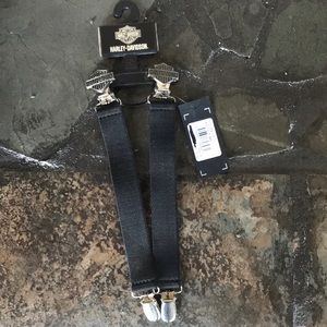 Harley Davidson boot straps